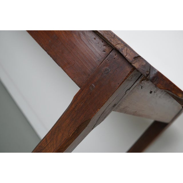 19th Century French Rustic Farmhouse Dining Table For Sale - Image 10 of 14