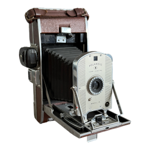 Vintage Polaroid Land Camera Model 95 With Light Meter