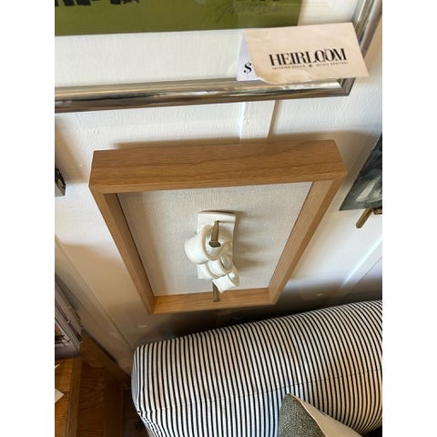 Vintage Sculptural Relief Wall Art in New Custom Frame For Sale - Image 9 of 13