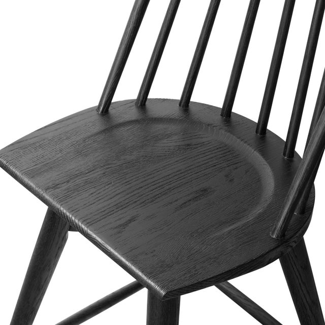 Four Hands Lewis Swivel Counter Stool - Black Oak For Sale - Image 9 of 11