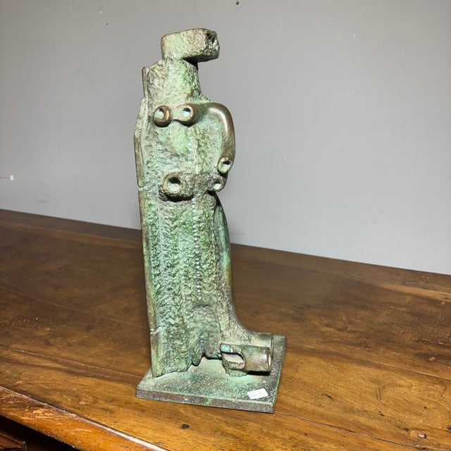 Horst Böhm, Modernist Sculpture Totem, 1983, Bronze For Sale - Image 11 of 18