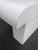 1980's Post Modern White Console Table For Sale - Image 9 of 13