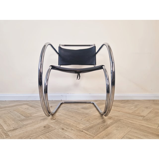 The mies van der rohe mr20 chair (also known as the weissenhof chair) is a landmark of modern furniture design and a...