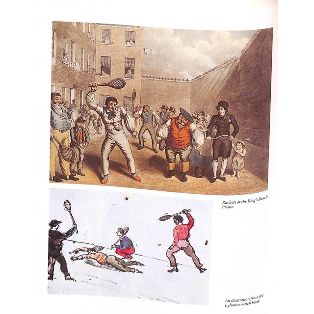 White "The Willis Faber Book of Tennis & Rackets" 1980 Lord Aberdare For Sale - Image 8 of 12