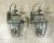 Pair of Vintage Solid Brass Wall Lantern For Sale - Image 4 of 11