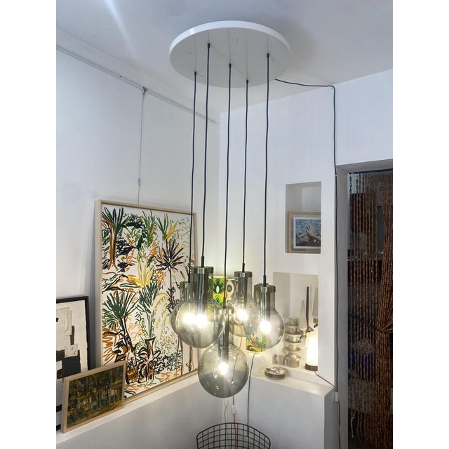 Maxi Globe Pendant Light from Raak Amsterdam, Netherlands, 1968 For Sale - Image 6 of 12