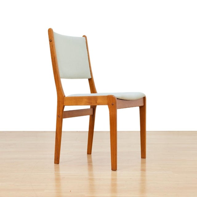 Set of Six Mid Century Danish Teak Dining Chairs For Sale - Image 11 of 11