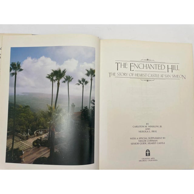 Green The Enchanted Hill the Story of Hearst Castle at San Simeon Hardcover 1980 For Sale - Image 8 of 12