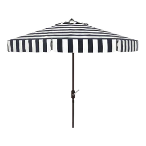 Elsa Fashion Line 11 Ft Umbrell - Black/White
