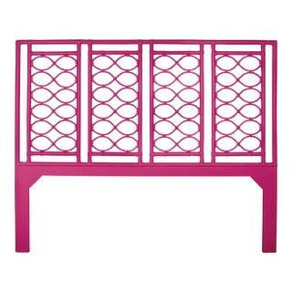 Infinity Headboard King - Bright Pink For Sale