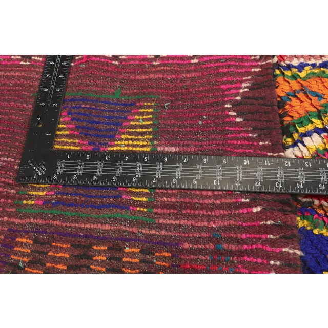 Textile Vintage Boujad Moroccan Rug, 03'08 X 07'10 For Sale - Image 7 of 10