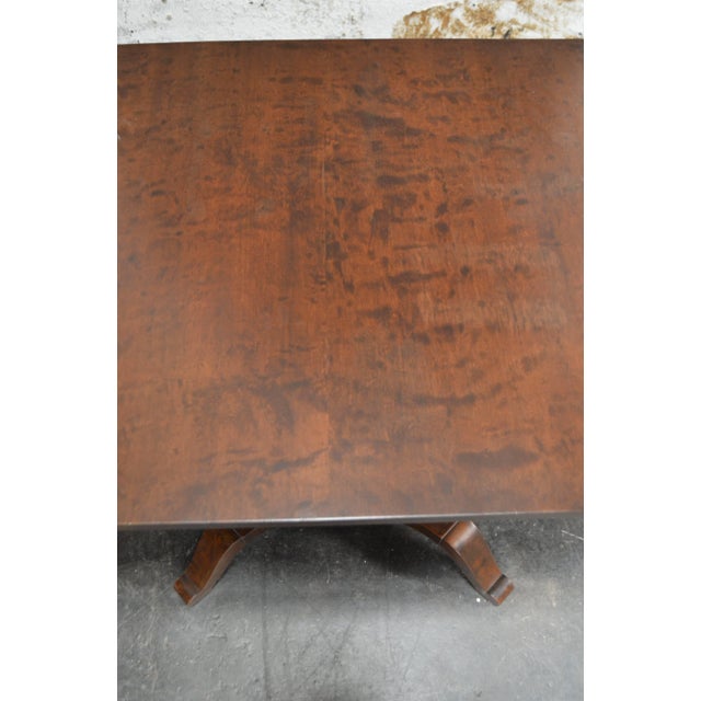 1920s Swedish Karl Johan Biedermeier Drop-Leaf Center Table For Sale - Image 5 of 9