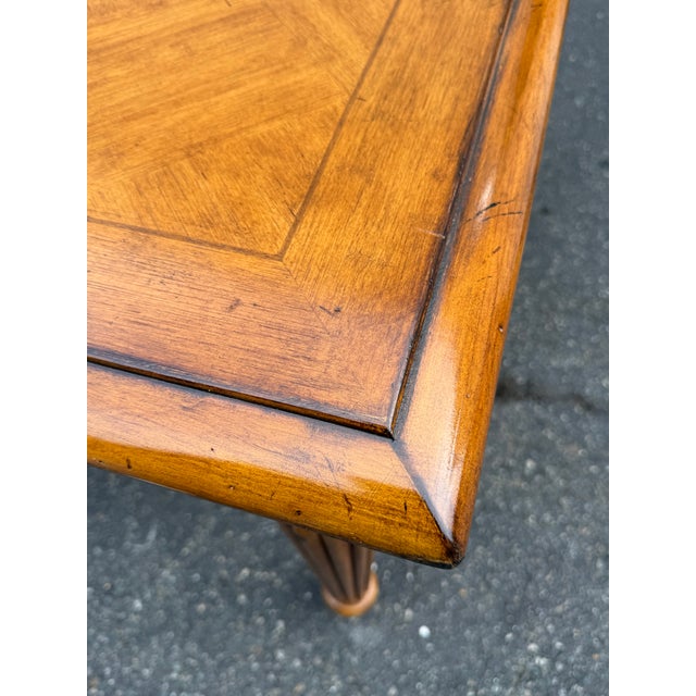 Tommy Bahama Island Estate Plantation “Grenadine” Dining Table With 2 Leaves For Sale - Image 9 of 12