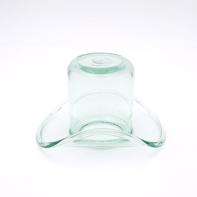 Victorian Victorian Glass Top Hat, England Circa 1880 For Sale - Image 3 of 7