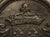 Small 19th Century French Royal Coat of Arms Cast Iron Fireback For Sale - Image 14 of 16