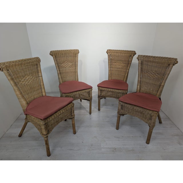Vintage Rattan Garden Chair, 1960s For Sale - Image 17 of 18