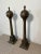 Twentieth Century Bronze “Masonic” Columns, a Pair For Sale - Image 4 of 5
