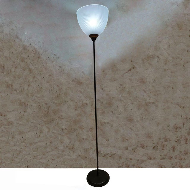 Floor Lamps Attributed to Sergio Mazza, 1980s, Set of 2 For Sale - Image 9 of 10