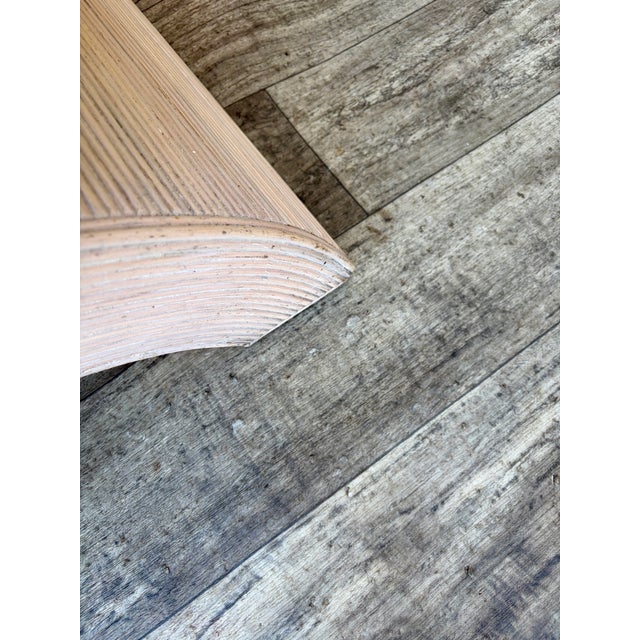Coastal Style Pencil Reed Coffe Table in the Betty Cobonpue Manner. Circa 1980's. For Sale - Image 11 of 17