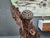 Fantastic iron sculpture with original patina. Elaborately handcrafted. The sculpture is believed to depict a person. Made...