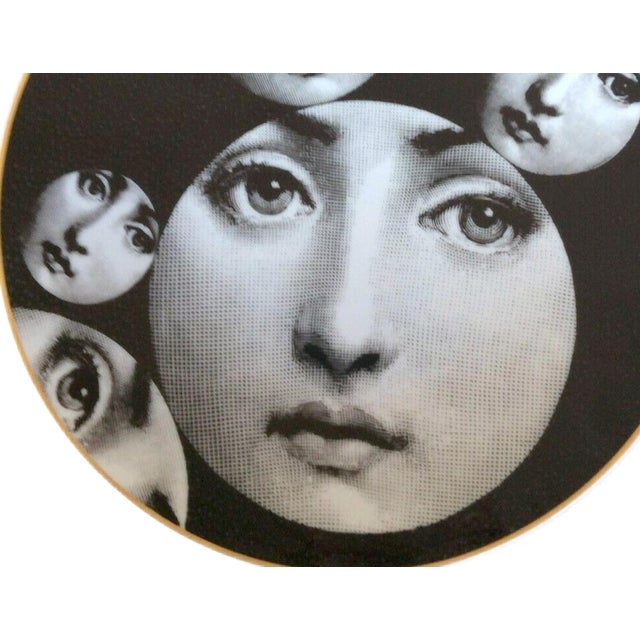 Ceramic Piero Fornasetti Rosenthal Porcelain Plate, Temi E Variazioni, Motiv 34, Soap Bubbles For Sale - Image 7 of 7