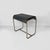Italian Art Deco Stool in Metal and Faux Leather, 1930s For Sale - Image 16 of 16
