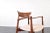 Beige Mid-Century Teak Armchair by Harry Østergaard for Randers Møbelfabrik, 1960s For Sale - Image 8 of 14