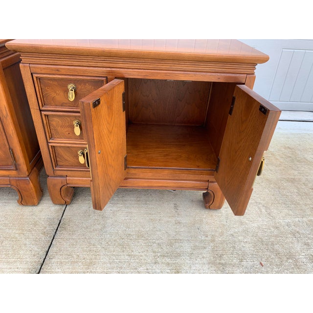 Vintage Thomasville Ming Style Nightstands a Pair Chairish