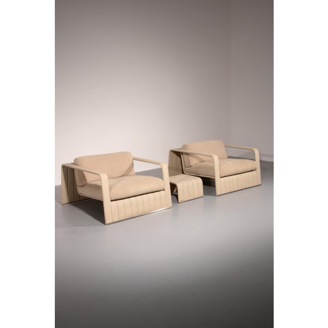 Frame Your Comfort Lounge Chairs and Table from Paola Lenti, 2000s, Set of 3 For Sale - Image 6 of 15