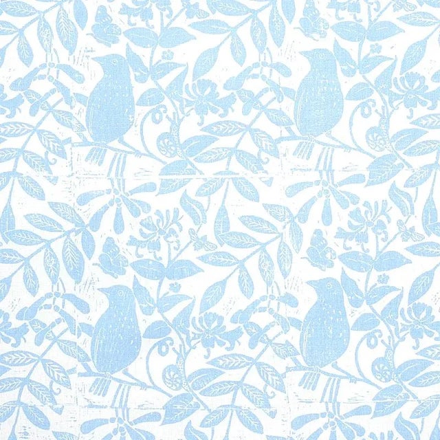 Flora and fauna entwine in this charming, graphic allover pattern by English printmaker Molly Mahon. Minimum order of 2...