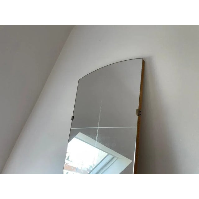 Wood Mid-Century German Mirror For Sale - Image 7 of 11