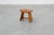 Rustic Pine Stool with Cut-Out Trestle Legs, Sweden, 1920 For Sale - Image 4 of 17