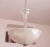 Elegant Murano chandelier attributed to the Barovier and Toso glassworks. The chandelier consists of 4 glass elements, in...