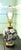 Frederick Cooper Vintage Dark Blue Floral Lamp For Sale - Image 10 of 10