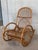 Midcentury Bamboo Rocking Chairs in the Style of Franco Albini, Italy For Sale - Image 16 of 16