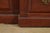 Wood R. J. Horner Style Antique Victorian Carved Walnut Triple Bookcase Cabinet, Circa 1880s For Sale - Image 7 of 12