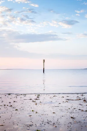 Contemporary Landscape 'Secret Beach #2', Large 24 X 36" Fine Art Photography Print
