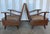 Mid 20th Century Pair of Deco Period British Colonial Teak Club Chairs For Sale In Richmond - Image 6 of 6