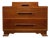 Vintage English Oak Low Chest of Drawers, 1900s For Sale