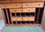 Early 19th Century American Butler’s Secretary Desk With Tiger Maple Interior For Sale - Image 4 of 8