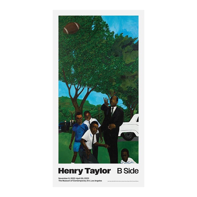 Henry Taylor B Side Poster, Untitled (2016-18), 2022 For Sale