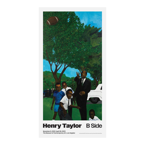 Henry Taylor B Side Poster, Untitled (2016-18), 2022