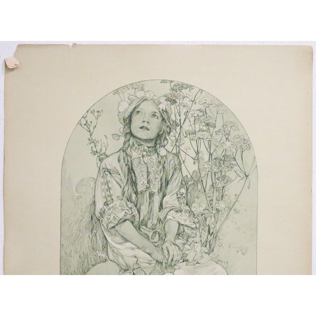 Date: 1905 Size: 13 x 18 inches Artist: Alphonse Mucha Alphonse Mucha was a Czech painter, illustrator, and icon of Art...