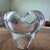 Glass Pair of Vintage Rosenthal Studio-Linie Crystal Heart Solifleur Vases by Michael Boehm For Sale - Image 7 of 17
