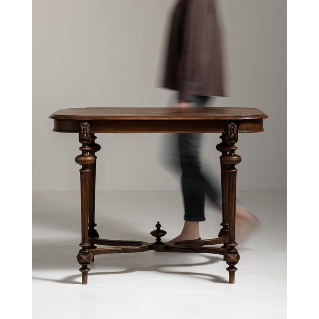 Napoleon III Table, Second Empire Style, France, 19th Century For Sale - Image 4 of 13