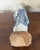18th Century Antique 18th Century Chinese Export Porcelain Blue & White Qianlong Figure For Sale - Image 5 of 11