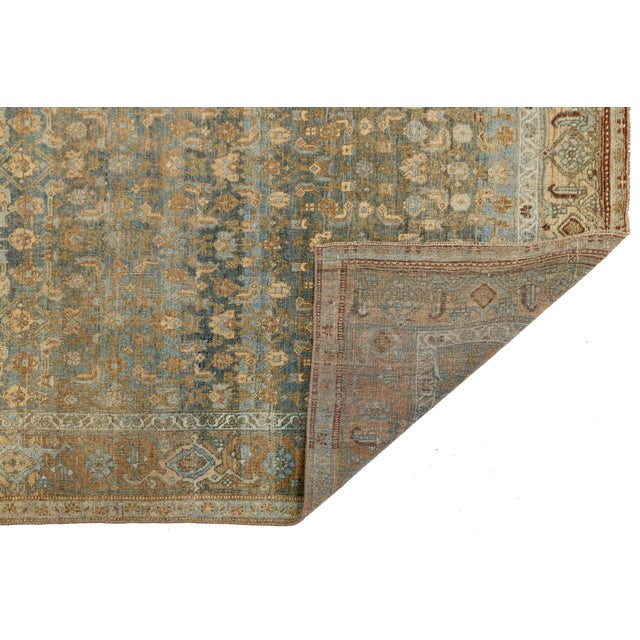 This exceptional antique Malayer rug showcases the refined, understated luxury sought after by high-end interior...