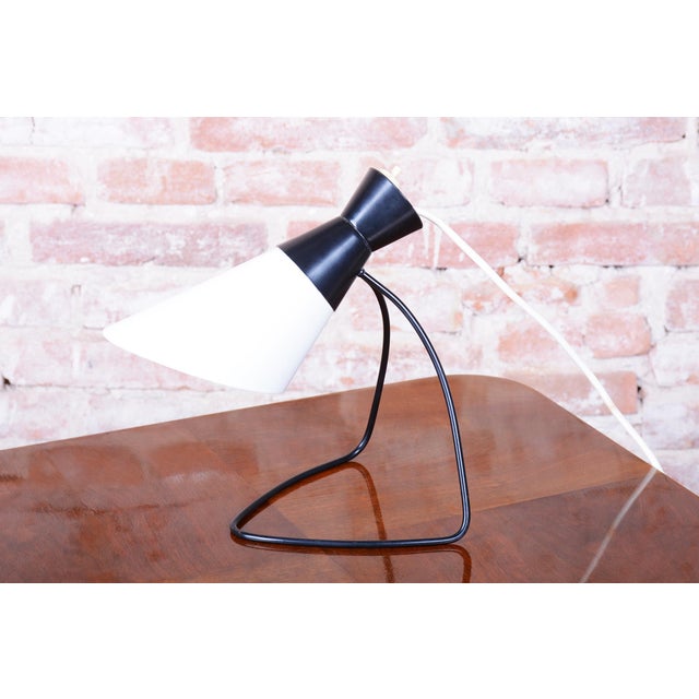 Mid-Century Czech Table Lamps attributed to J. Hůrka for Napako, 1950s, Set of 2 For Sale - Image 6 of 15
