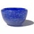 Beautiful antique Murano hand blown blue with bubbles Italian art glass miniature personal dish, vide-poche. Attributed to...
