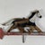 1920s 1920s Primitive Folk Art Handmade & Painted Wood Horse on Metal Arrow Weathervane For Sale - Image 5 of 10